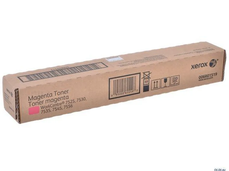 Główne zdjęcie produktu 006R01519 Toner cartridge pro WorkCentre 7525,7530,7545 tiskárny, XEROX magenta, 15 tis.
