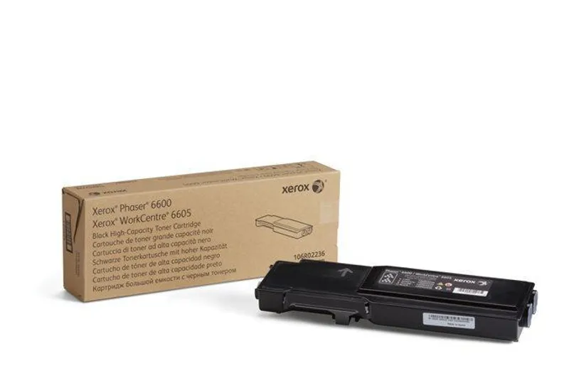 Główne zdjęcie produktu 106R02236 Toner cartridge pro Phaser 6600, WC6605 tiskárna, XEROX černá, 8k