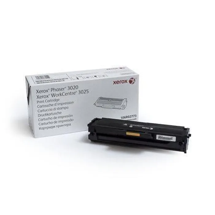 Główne zdjęcie produktu 106R02773 Toner cart. pro Phaser 3020NI, WC3025NI tiskárnu, XEROX černá, 1 500