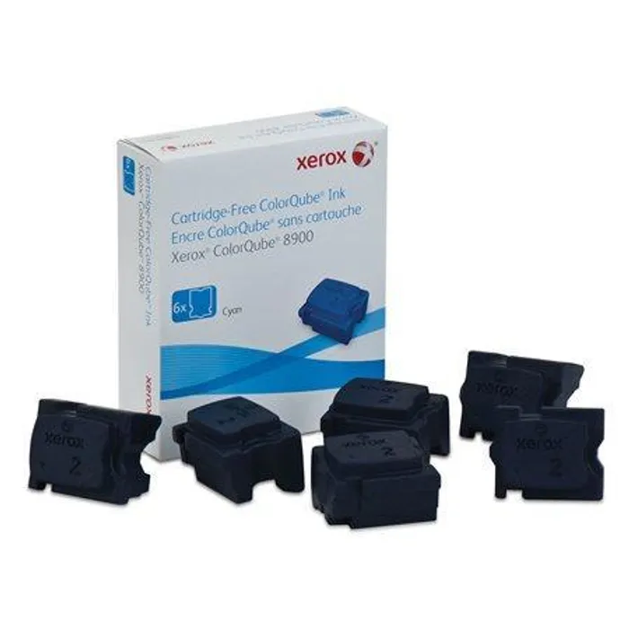 Główne zdjęcie produktu 108R00958 Tuhý inkoust pro tiskárny ColorQube 8870, XEROX cyan, 17,3 tis.stran