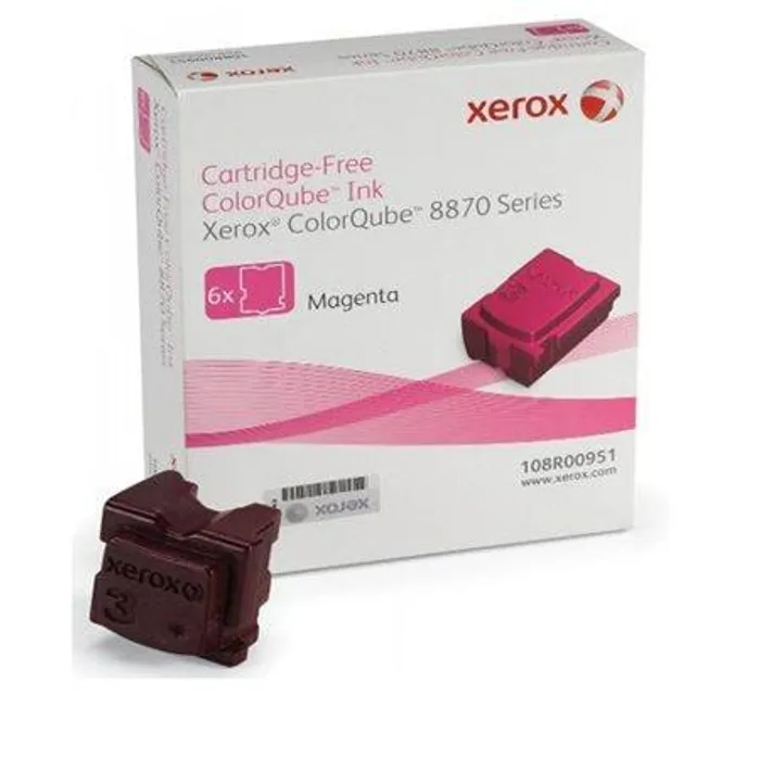 Główne zdjęcie produktu 108R00959 Tuhý inkoust pro tiskárny ColorQube 8870, XEROX magenta, 17,3 tis.stran