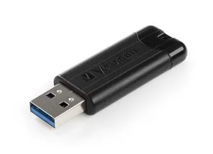 Pamięć USB 256 GB "PinStripe", USB 3.0, VERBATIM, czarna
