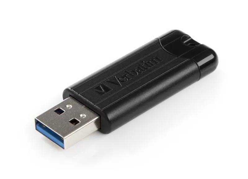 Główne zdjęcie produktu 256GB USB Flash disk "PinStripe", USB 3.0, VERBATIM, černý