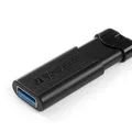 Następne zdjęcie produktu Pamięć USB 256 GB "PinStripe", USB 3.0, VERBATIM, czarna