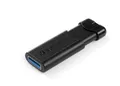 Pamięć USB 256 GB "PinStripe", USB 3.0, VERBATIM, czarna