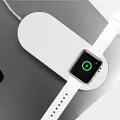 Neutral Box, ładowarka bezprzewodowa 2 w 1, do telefonów i Apple Watch, biała, 5V, 10W, Qi