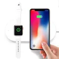 Neutral Box, ładowarka bezprzewodowa 2 w 1, do telefonów i Apple Watch, biała, 5V, 10W, Qi