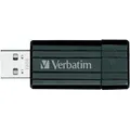32GB USB Flash 2.0, 11/8MB/s, Pin Stripe, VERBATIM, czarny