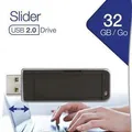 Następne zdjęcie produktu 32GB USB Flash 2.0 Slider, VERBATIM, czarny