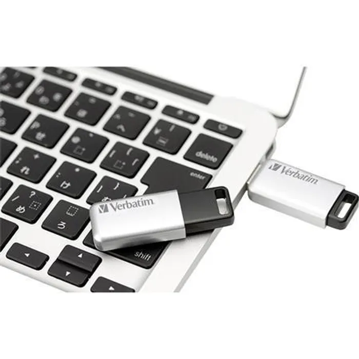 Główne zdjęcie produktu 32GB USB Flash 3.0, 100/35 MB/sec, PC & MAC, VERBATIM "SECURE DATA PRO", šedá