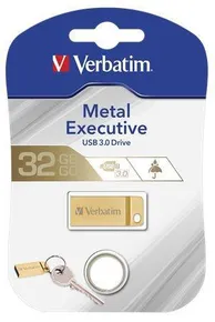 Pamięć flash USB 32 GB „Exclusive Metal”, USB 3.0, VERBATIM