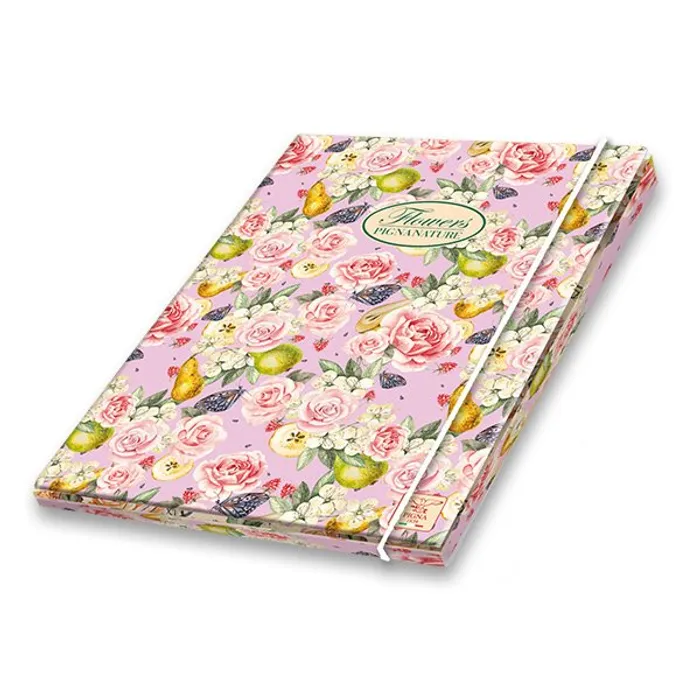 Główne zdjęcie produktu 3chlopňové desky Pigna Nature Flowers A4, mix motivů