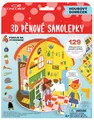 Naklejki piankowe 3D CONCORDE Domek na grzyby