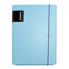 Płyty laminowane 3-krotnie z gumą PASTELINI niebieskie