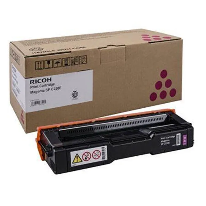 Główne zdjęcie produktu 407644 Toner pro Aficio SP C220N / SP C221N / SP C222DN tiskárny, RICOH magenta, 2 000 str