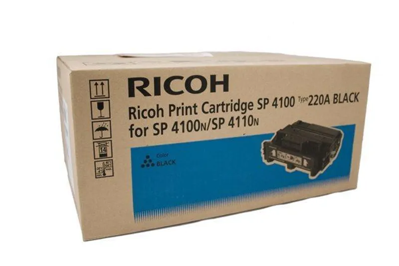 Główne zdjęcie produktu 407649 Toner pro Aficio SP 4100N, SP 4110N, SP 4210N  tiskárny, RICOH černá, 15 000 stráne