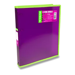 Folder 4-pierścieniowy FolderMate Pop Gear Plus czerwony