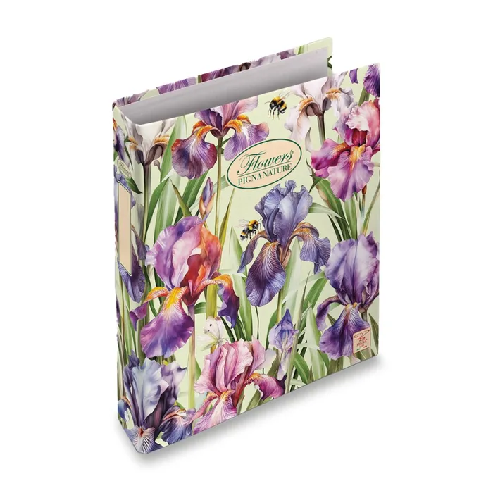 Główne zdjęcie produktu 4kroužkový pořadač Pigna Nature Flowers A4, 35 mm, mix motivů