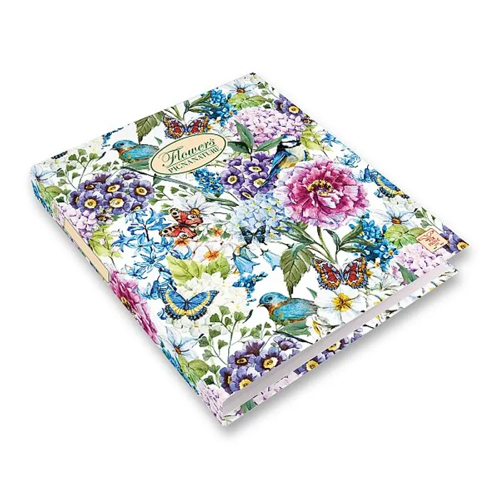 Główne zdjęcie produktu 4kroužkový pořadač Pigna Nature Flowers A5, 35 mm, mix motivů