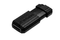 8 GB USB Flash 2.0, 10/4 MB/s, paski, VERBATIM, czarny