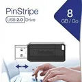 Następne zdjęcie produktu 8 GB USB Flash 2.0, 10/4 MB/s, paski, VERBATIM, czarny