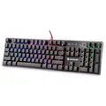 Następne zdjęcie produktu A4Tech B820R, klawiatura CZ, do gry, podświetlona rodzaj przewodowa (USB), czarna, mechaniczna