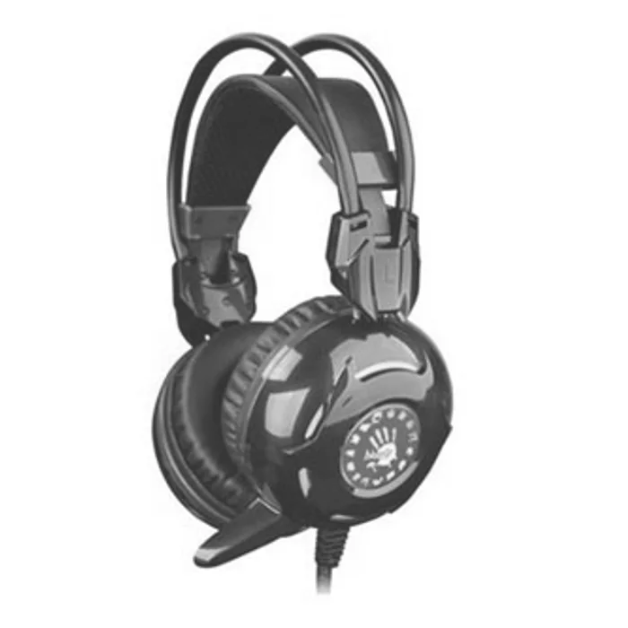Główne zdjęcie produktu A4Tech G300, sluchátka s mikrofonem, černá, 2x 3.5 mm jack + USB