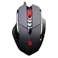 A4Tech Mysz Bloody V7, 3200DPI, optyczna, 7kl., przewodowa USB, czarna, do gry, V-Track, LAGLESS SHOTING, CORE 2