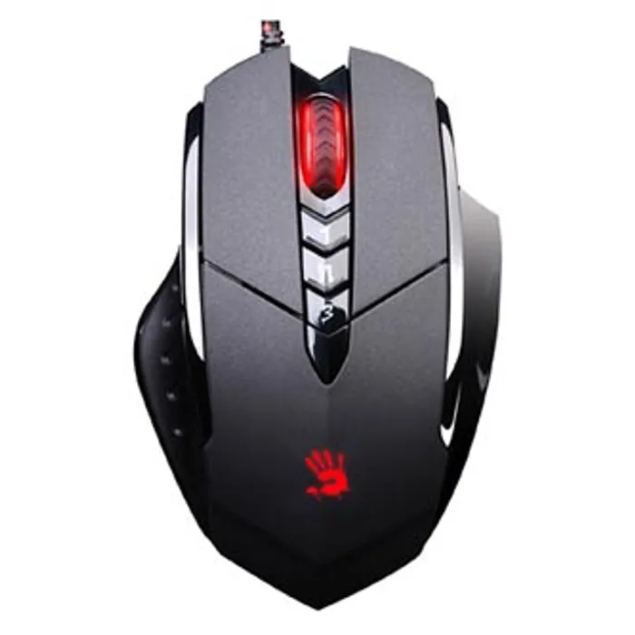 Główne zdjęcie produktu A4tech Myš Bloody V7, 3200DPI, optická, 7tl., 1 kolečko, drátová USB, černá, herní, V-Tra