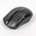 A4Tech Mysz G3-200N, 1000DPI, 2.4 [GHz], optyczna, 3kl., bezprzewodowa, czarna, 1 szt AA, klasyczna, V-Track, PowerSaver