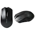 Następne zdjęcie produktu A4Tech Mysz G3-200N, 1000DPI, 2.4 [GHz], optyczna, 3kl., bezprzewodowa, czarna, 1 szt AA, klasyczna, V-Track, PowerSaver