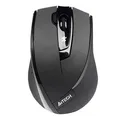 A4Tech Mysz G9-730FX-1, 2000DPI, 2.4 [GHz], optyczna, 4kl., bezprzewodowa, czarna, 1 szt AA, klasyczna, V-Track