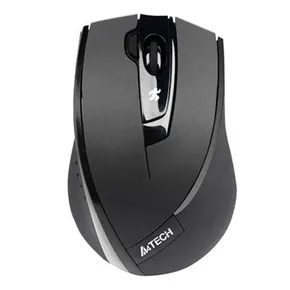 A4Tech Mysz G9-730FX-1, 2000DPI, 2.4 [GHz], optyczna, 4kl., bezprzewodowa, czarna, 1 szt AA, klasyczna, V-Track