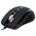 A4Tech Mysz X-710BK, 2000DPI, optyczna, 7kl., przewodowa USB, czarna, do gry