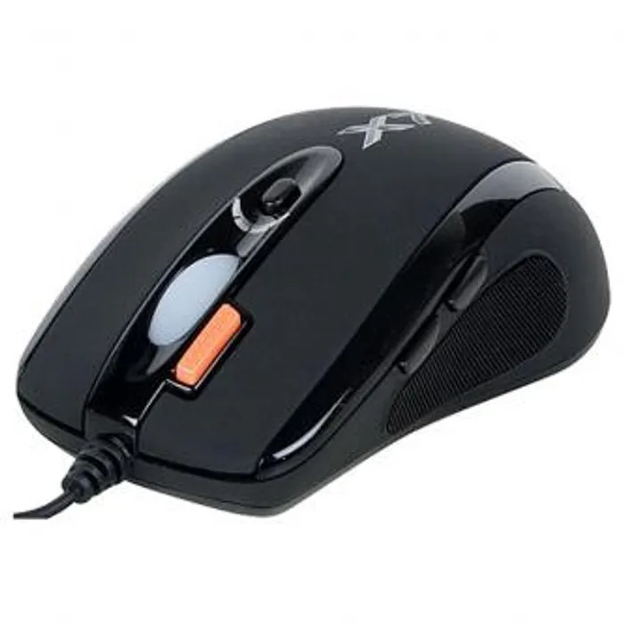 Główne zdjęcie produktu A4tech Myš X-710BK, 2000DPI, optická, 7tl., 1 kolečko, drátová USB, černá, herní