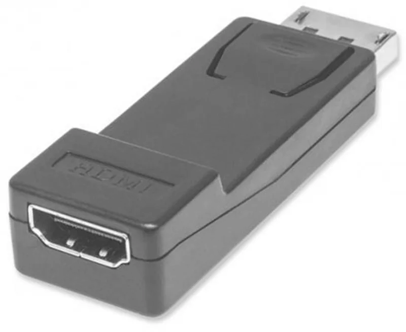 Główne zdjęcie produktu Adaptér, DisplayPort - HDMI, MANHATTAN