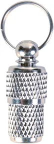 Duży katalog z chromowanego metalu
