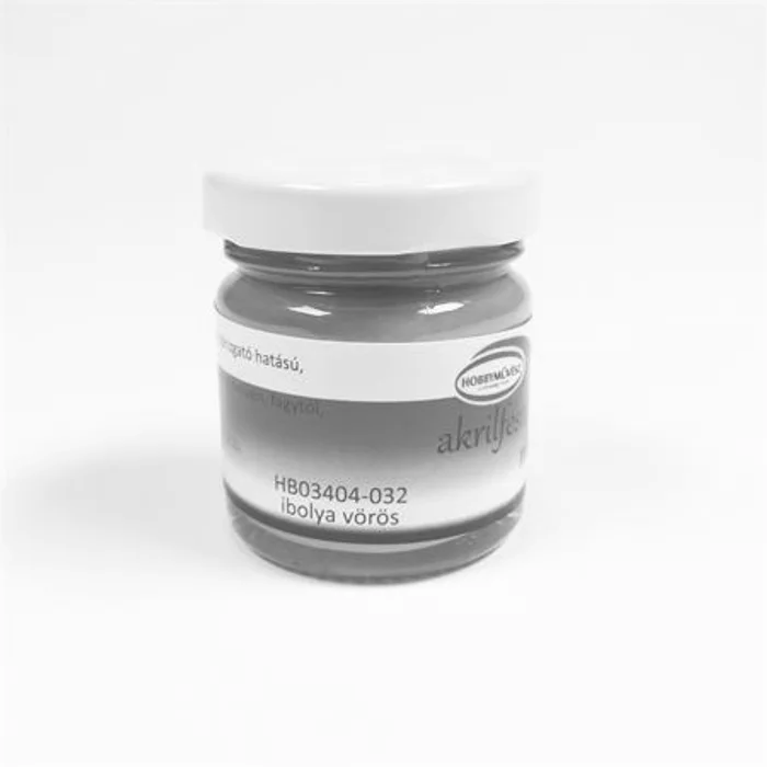 Główne zdjęcie produktu Akrylová barva, fialově červená, matná, 40 ml