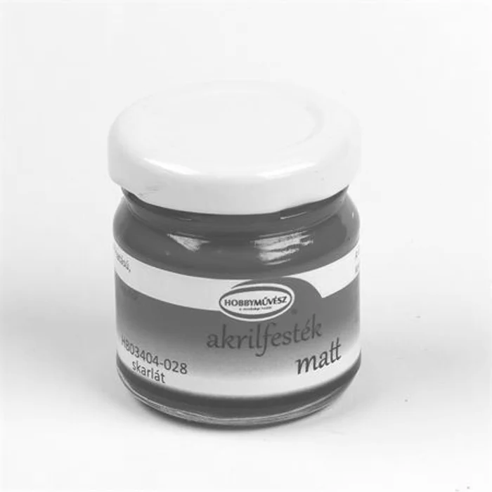 Główne zdjęcie produktu Akrylová barva, matná šarlatová (Scarlet), 40 ml