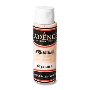 Farby akrylowe Cadence Premium 70 ml, beżowe