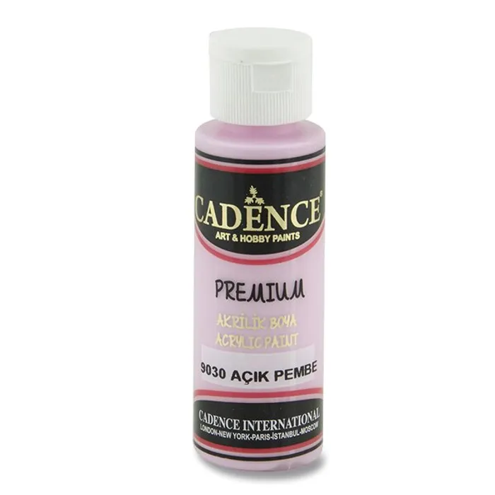 Główne zdjęcie produktu Akrylové barvy Cadence Premium 70 ml, jemně růžová