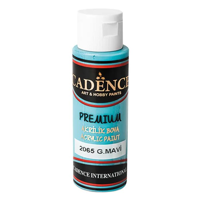 Główne zdjęcie produktu Akrylové barvy Cadence Premium azurová