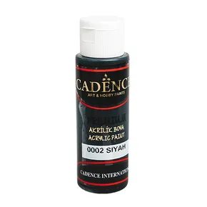 Akrylowe kolory kadencji premium czarny