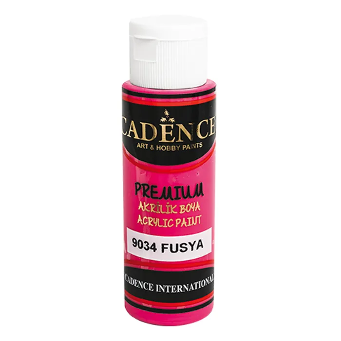 Główne zdjęcie produktu Akrylové barvy Cadence Premium fuchsiová