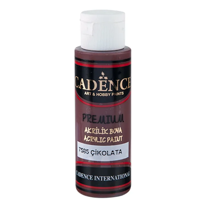 Główne zdjęcie produktu Akrylové barvy Cadence Premium hnědá