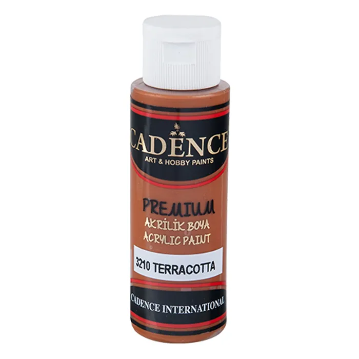 Główne zdjęcie produktu Akrylové barvy Cadence Premium sv. hnědá