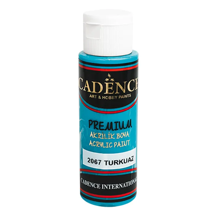 Główne zdjęcie produktu Akrylové barvy Cadence Premium tyrkysová