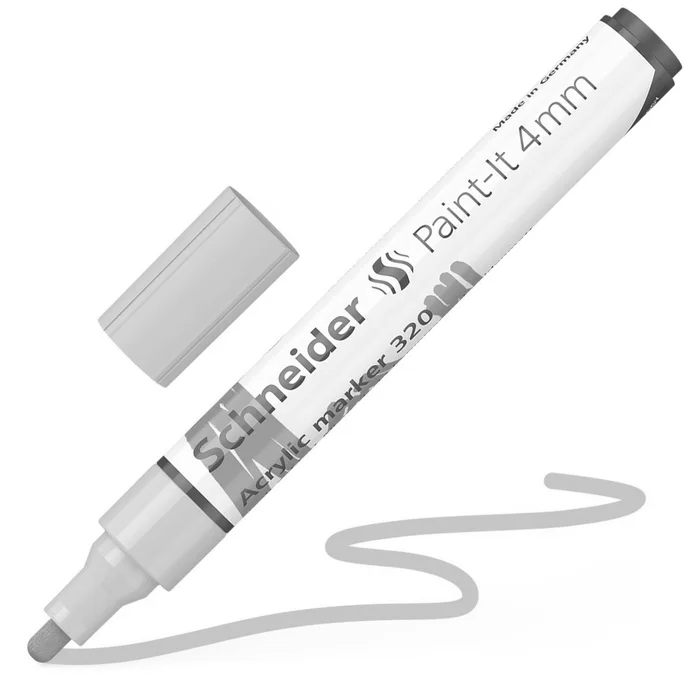 Główne zdjęcie produktu Akrylový popisovač "Paint-It 320", pastelová růžová, 4 mm, 120229 SCHNEIDER
