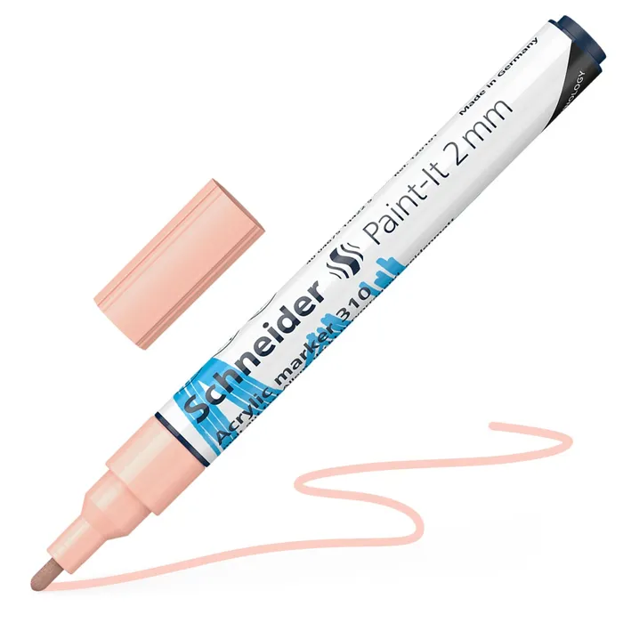 Główne zdjęcie produktu Akrylový popisovač Schneider Paint-It 310 meruňková