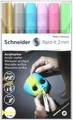 Następne zdjęcie produktu Marker akrylowy Schneider Paint-It 310 zestaw V2, 6 kolorów